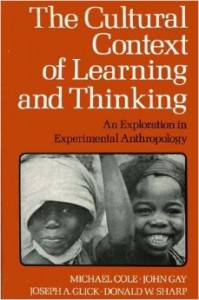 the cultural context of learning & thinking book cover